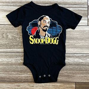 Rowdy Sprout Snoop Dog Short Sleeve Bodysuit Size 3-6M